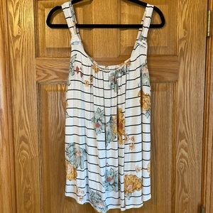 Maurices 2x striped & floral summer top!